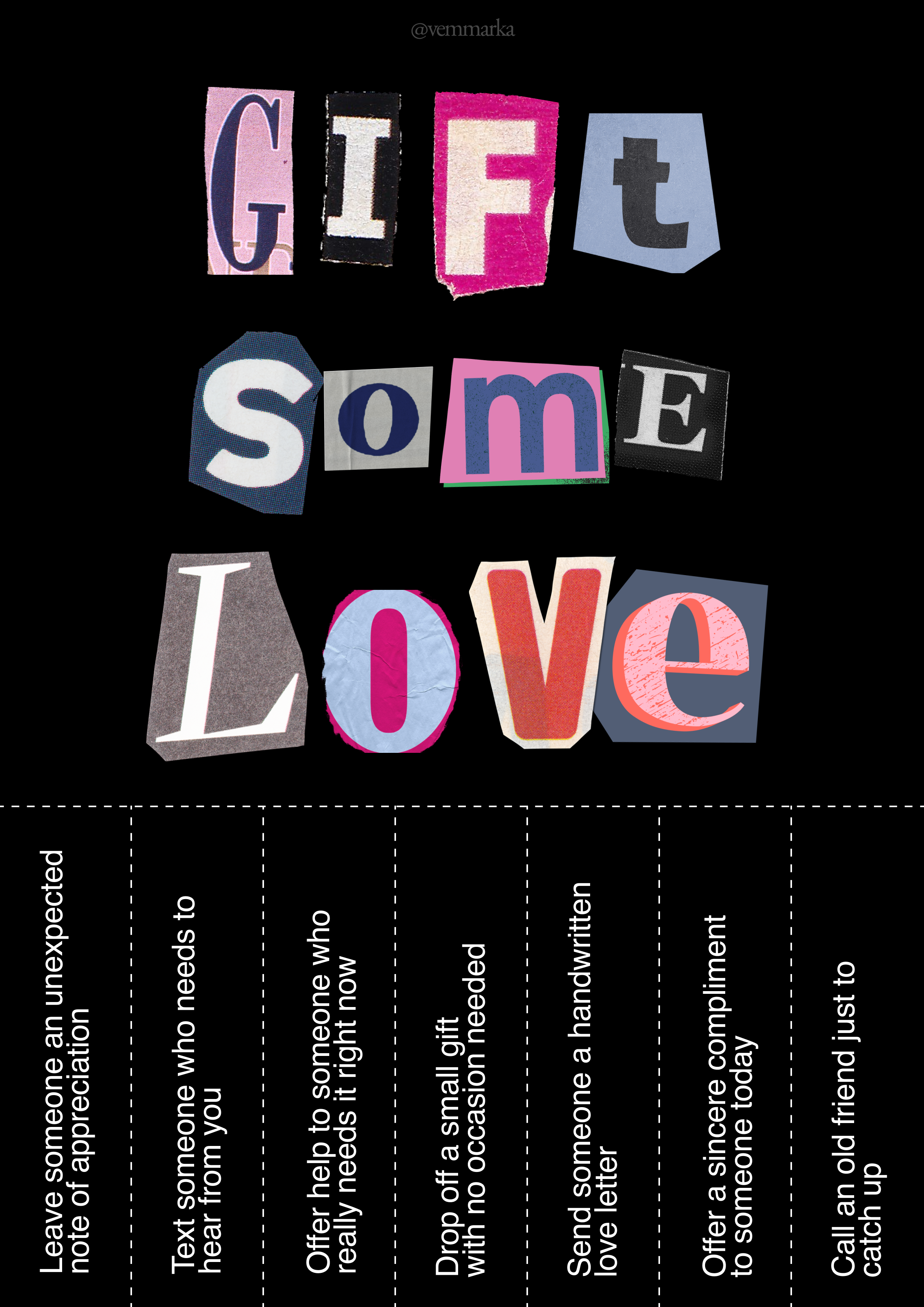 white Need Some Love card